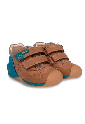 Zapato Clásico Niño Café Pillin (PZD208-26CAF)