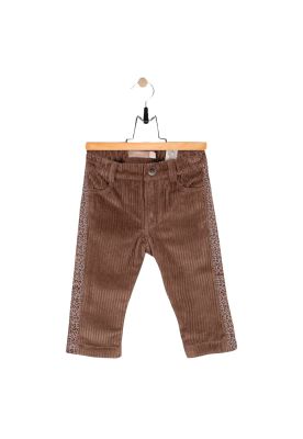 Imagen 1 del producto Pantalón Bebe Algodón Invierno Niña Taupe