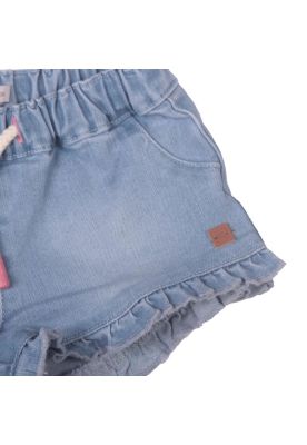 Imagen 2 del producto Short Bebe Niña Celeste Pillin