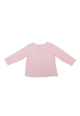 Imagen 2 del producto Polera Manga Larga Bebé Niña Rosado Pillin