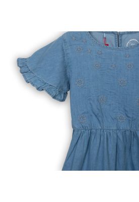 Imagen 2 del producto Vestido Niña Celeste Pillin (PVC713-25CEL2)