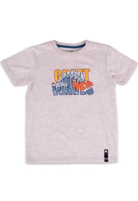 Polera Niño Gris claro Pillin