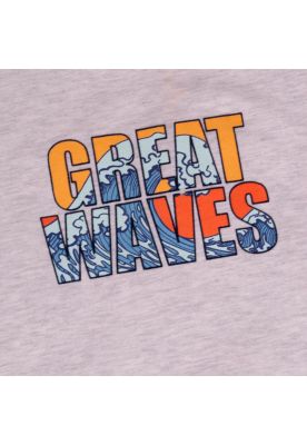 Imagen 2 del producto Polera Niño Gris claro Pillin