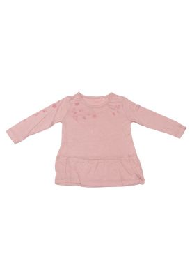 Polera Niña Manga Larga Lila Pillin