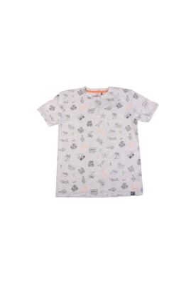 Polera Niño Gris claro Pillin