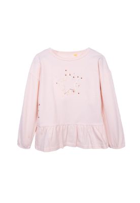 Imagen 1 del producto Polera Pillin Naranja Niña (PVD601-26DAM)