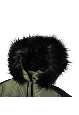 Imagen 2 del producto Parka con Capucha Niño Verde Pillin