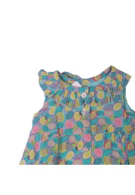 Imagen 2 del producto Vestido Bebe Niña Turquesa Pillin