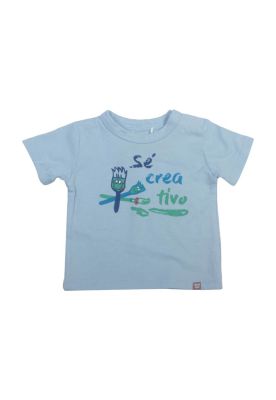 Imagen 1 del producto Polera Bebe Niño Celeste Pillin