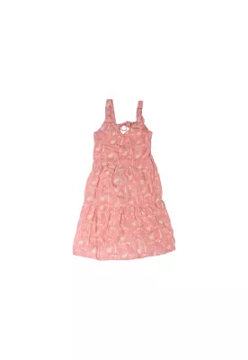 Vestido Niña Naranja Pillin