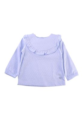 Polera Manga Larga Bebé Niña Lavanda Pillin