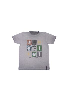 Polera Niño Gris Pillin