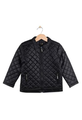 Parka Algodón Invierno Niño Negro