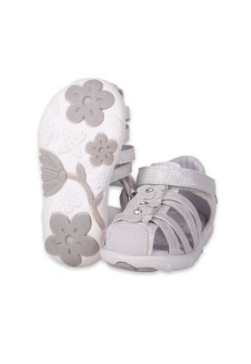 Imagen 2 del producto Sandalias Clasico Bebe Niña Plateado Pillin