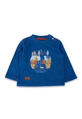 Imagen 1 del producto Polera Bebé Niño Azul Pillin