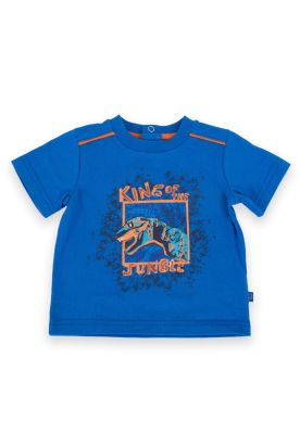 Polera Bebé Niño Turquesa Pillin