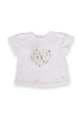 Polera Bebé Niña Crudo Pillin