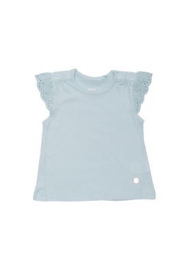 Imagen 2 del producto Polera Manga Corta Bebe Niña Turquesa Pillin