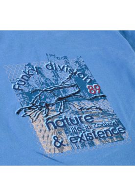 Imagen 2 del producto Polera Manga Larga Niño Denim Pillin