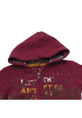 Imagen 2 del producto Polerón Bebé Niño Burdeo Pillin