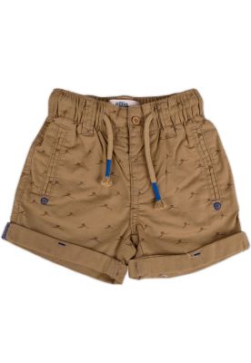 Bermuda Bebe Niño Caqui Pillin