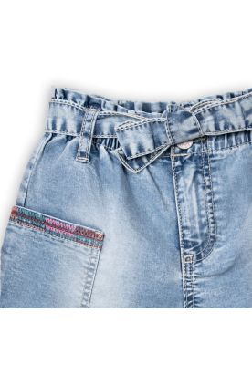 Imagen 2 del producto Short Niña Celeste Pillin (PVC712-25CEL2)