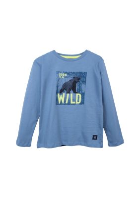 Imagen 1 del producto Polera Gris Niño Pillin (PVD637-26GRI)