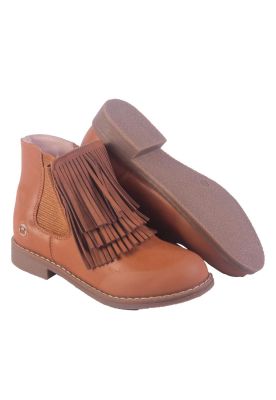 Botín Niña Café Pillin