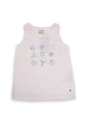 Imagen 1 del producto Polera Niña Crudo Pillin