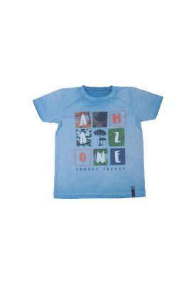 Imagen 2 del producto Polera Niño Azul Pillin