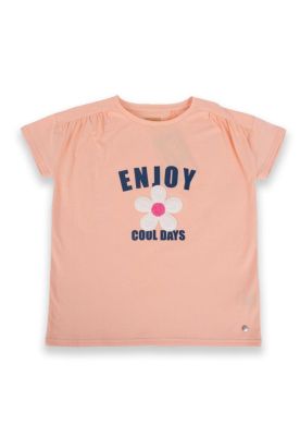 Polera Niña Naranja Pillin