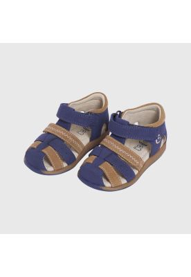 Sandalia Bebe Verano Niño Azul Pillin