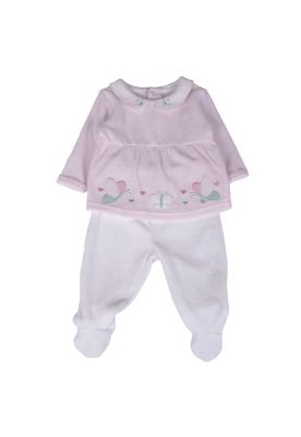 Conjunto Bebe Rosado Pillin ( PVB307-25ROS )