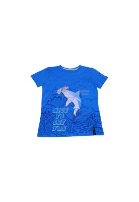 Polera Niño Azul Pillin