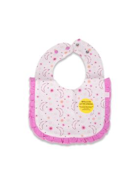 Imagen 2 del producto Pack 2 Pzas Babero Bebé Niña Multicolor Pillin