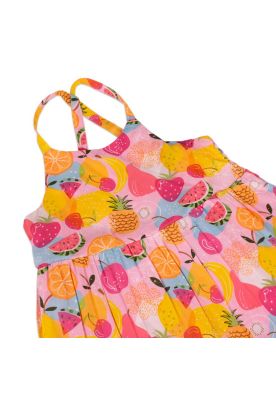 Imagen 2 del producto Vestido Niña Rosado Pillin