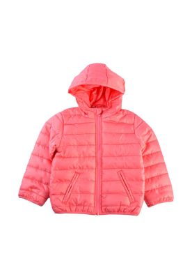 Parka Básica Niña Rosado Pillin