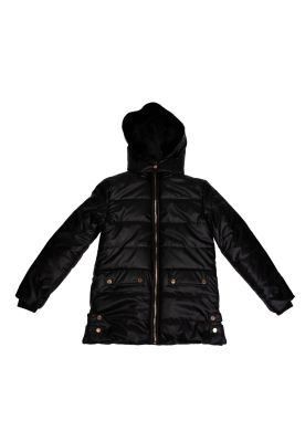 Parka Niña Negro Pillin (TVB814-25NEG )