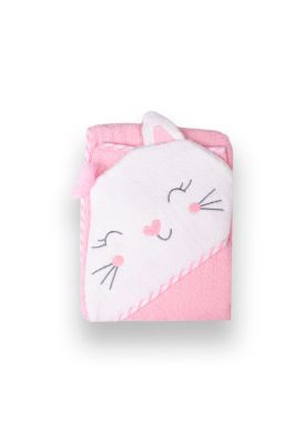 Salida de Baño Terry  Niña Rosado Pillin (PRB308ROS)