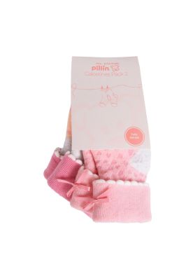 Calcetines Recién Nacido Niña Surtido Pillin (PAB104-25SUR )