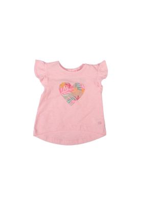 Polera Bebe Niña Rosado Pillin