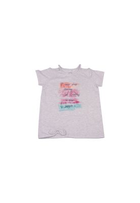 Imagen 2 del producto Polera Niña Gris claro Pillin