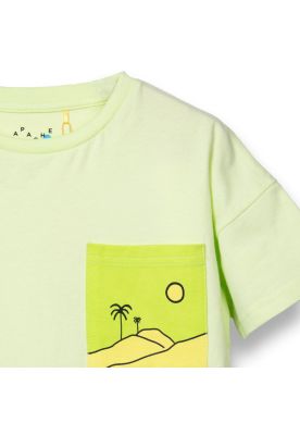 Imagen 2 del producto Polera Niño Amarillo Pillin (PVC606-25AMA2)