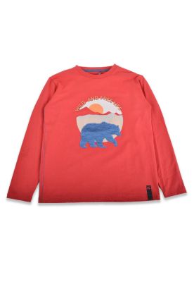 Polera Niño Rojo Pillin