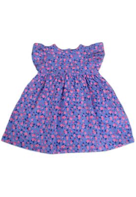 Vestido Bebe Niña Celeste Pillin