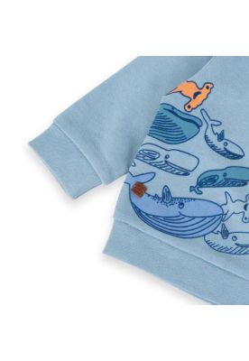 Imagen 2 del producto Polerón Bebé Niño Gris Pillin