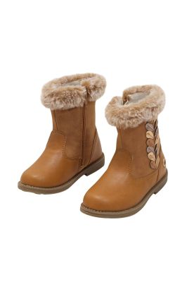 Bota Bebé Niña Café Pillin