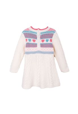 Imagen 2 del producto Vestido   Pillin Blanco Niña (PVD922-26CRU)