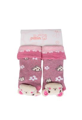 Calcetines Recién Nacido Niña Lila Pillin (PAB102-25LIL )