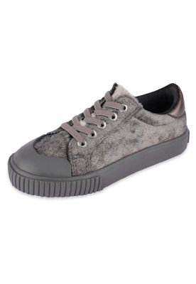 Zapatilla Algodón Invierno Niña Gris